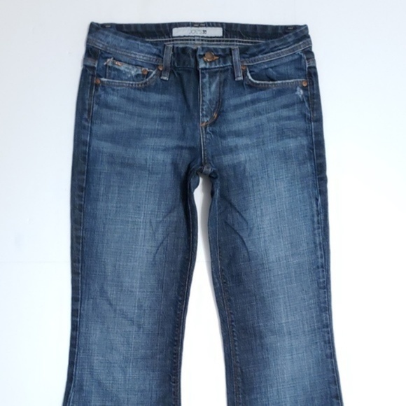 Joe's DISTRESSED BOOT CUT Mid Rise Dark Jeans 27 - Picture 4 of 8